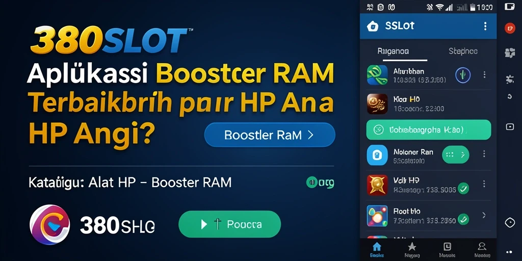 Antarmuka 380SLOT yang intuitif dan mudah digunakan.